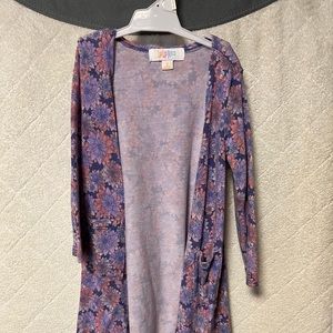 LuLaRoe Girls Cardigan size 2